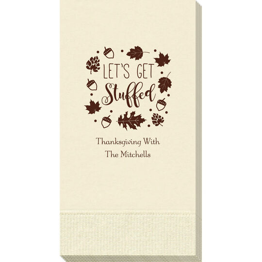 Let's Get Stuffed Guest Towels
